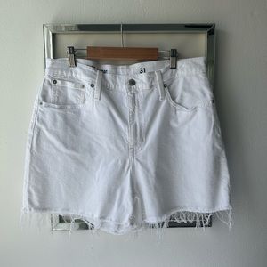 EUC Jcrew White Denim Shorts
